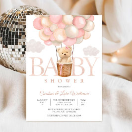 Invitación al Baby Shower del Osito de Peluche Inf