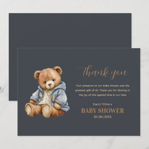 Invitación al Baby Shower del Osito Teddy, Casi No