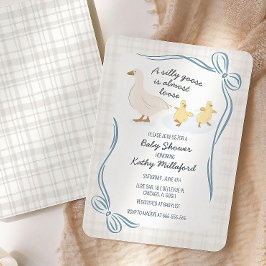Invitación al Baby Shower del Patito Tonto