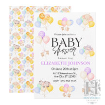 Invitación al Baby Shower del Safari