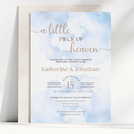 Invitación al Baby Shower "Un pequeño pedacito del