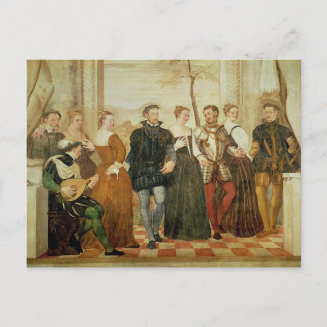 Invitación al baile, 1570 (Anverso)