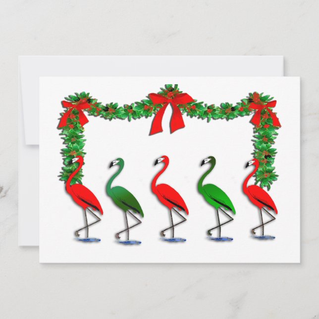 Invitación al baile de los Rocketes Flamingo (Anverso)