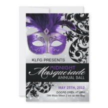 Invitación al baile de máscaras