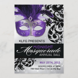 Invitación al baile de máscaras