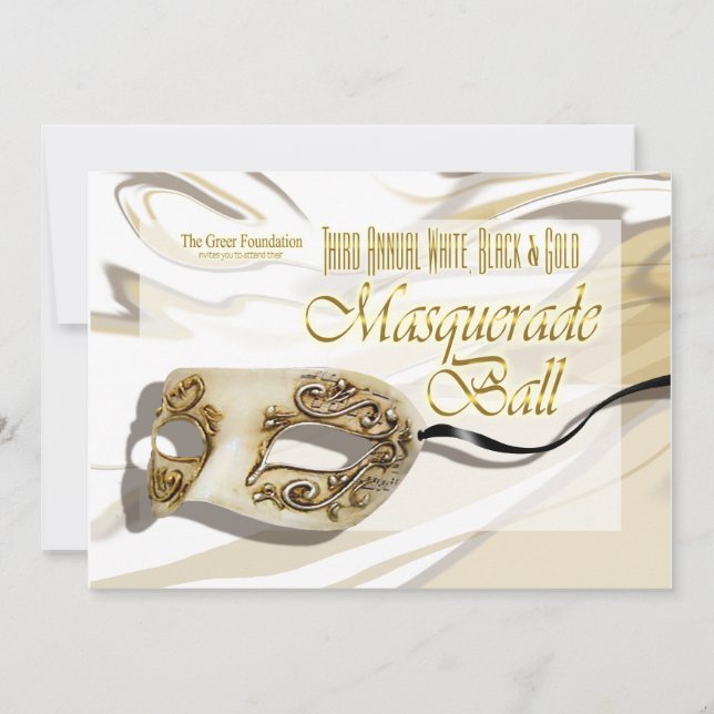 Invitación al baile de máscaras (Anverso)