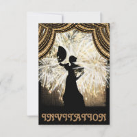 Invitación al baile latino Flamenco