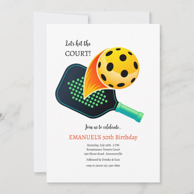 Invitación al baloncesto (Anverso)