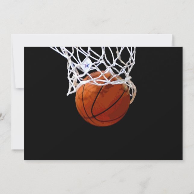 Invitación al baloncesto (Anverso)