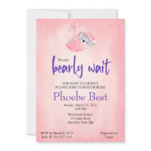 Invitación al baño de oso Koala