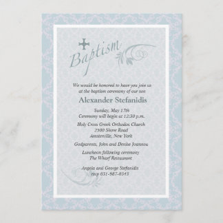 Invitación al Bautismo Chantilly