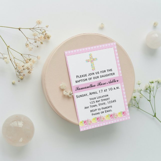Invitación al bautismo chica (Subido por el creador)