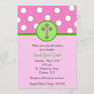 Invitación al bautismo Chica