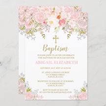 Invitación al bautismo, cristianismo, dedicción