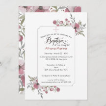 Invitación al bautismo de Atenas