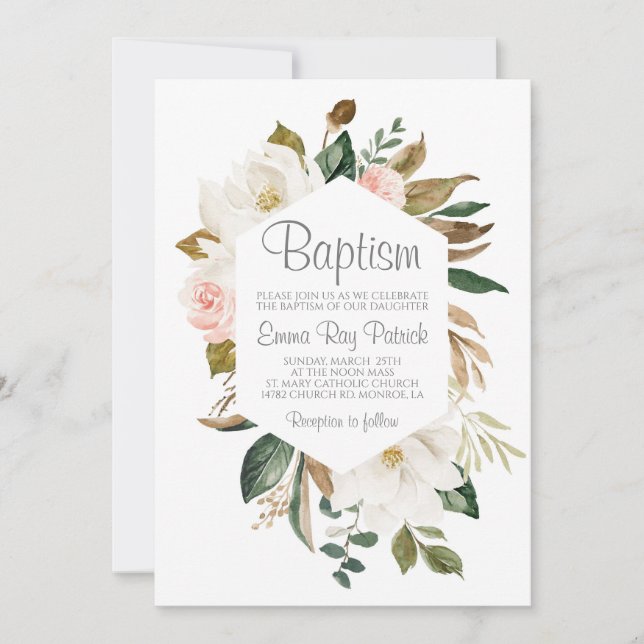 Invitación al bautismo de la vegetación del algodó (Anverso)