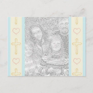 Invitación al bautismo de un niño