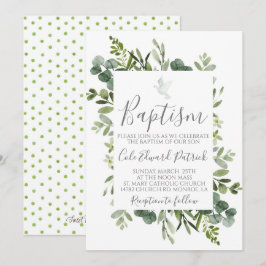 Invitación al bautismo de verdor