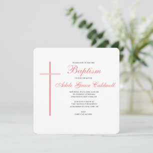 Invitación al bautismo dulce y simple