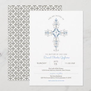 Invitación al bautismo entre niños cristianos