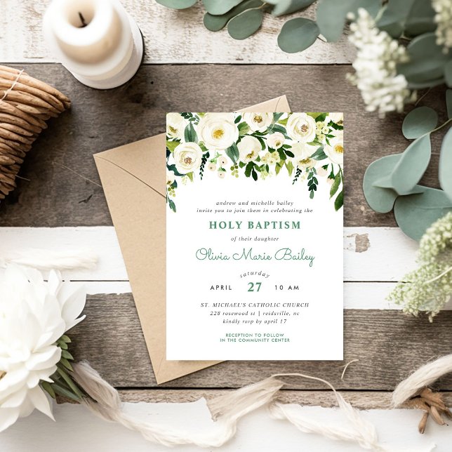 Invitación al bautismo floral de la vegetación dul (Subido por el creador)