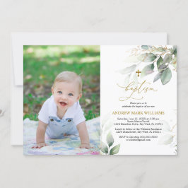 Invitación al bautismo fotográfico de Eucalipto ve