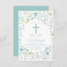 Invitación al bautismo, invitación a la cristianda