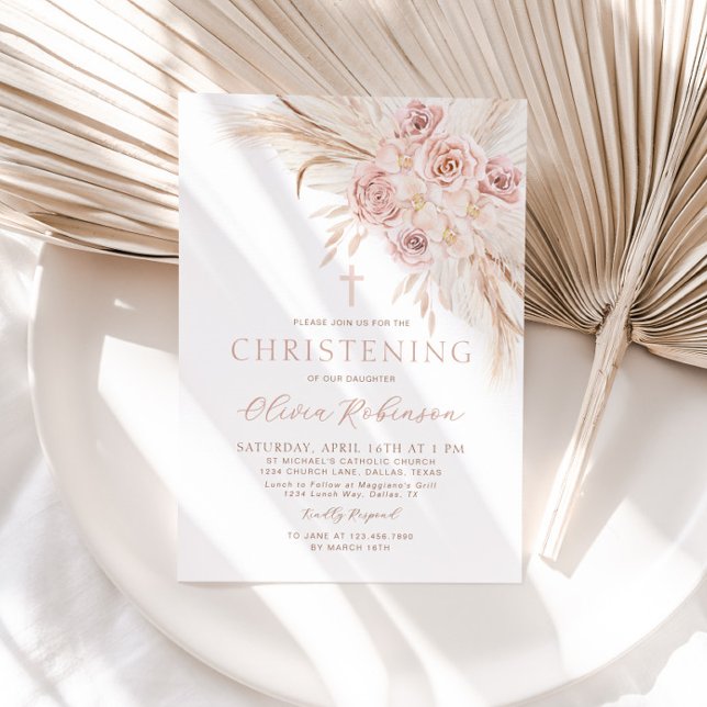 Invitación al bautismo para la cristiandad floral  (Subido por el creador)
