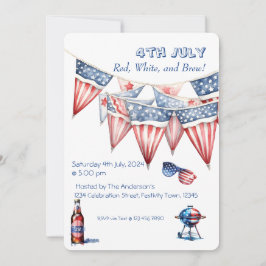 Invitación al BBQ de la Fiesta del 4 de Julio Acua