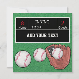 Invitación al béisbol - SRF