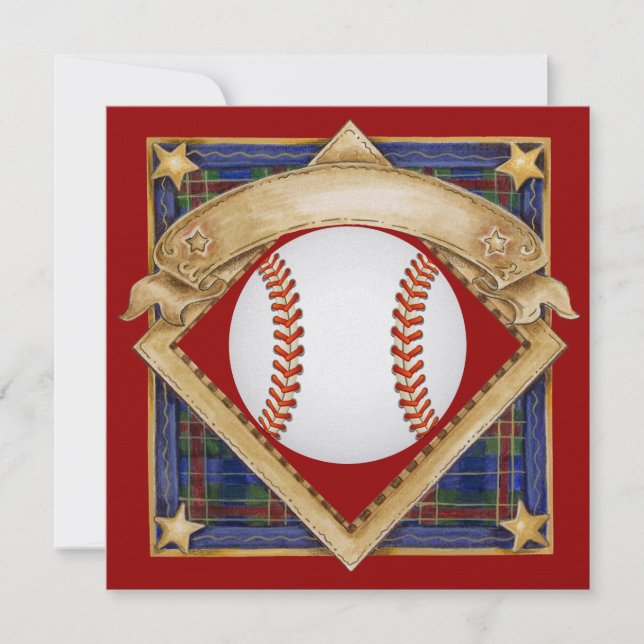 Invitación al béisbol - SRF (Anverso)