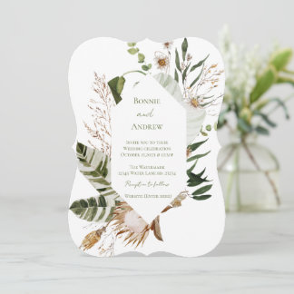 Invitación al Boda Boho