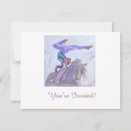 Invitación al bóveda de caballos