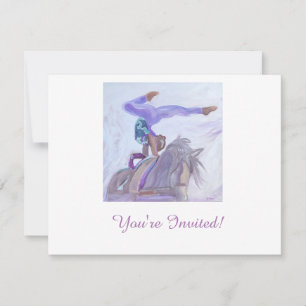 Invitación al bóveda de caballos