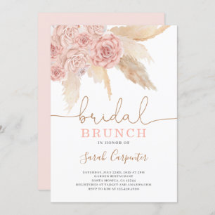 Invitación al brunch de la ducha nupcial