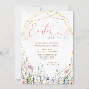 Invitación al Brunch de Pascua de Primavera