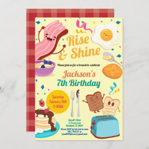 Invitación al brunch del desayuno