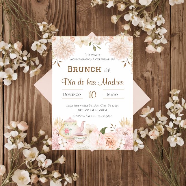 Invitación al brunch del Día de la Madre (Subido por el creador)