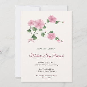 Invitación al Brunch del Día de la Madre Lavatera