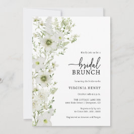 Invitación al Brunch Nupcial de Greenery