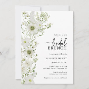 Invitación al Brunch Nupcial de Greenery