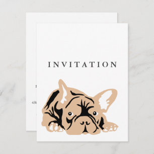Invitación al Bulldog francés