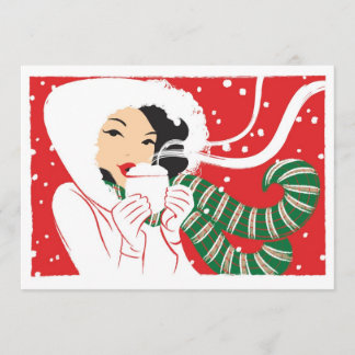 Invitación al cacao caliente