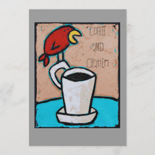 Invitación al café y al chocolate