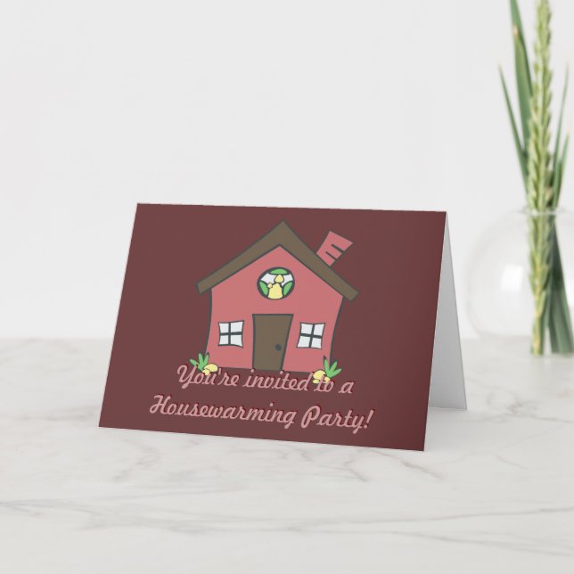 Invitación al calentamiento de la casa (Anverso)