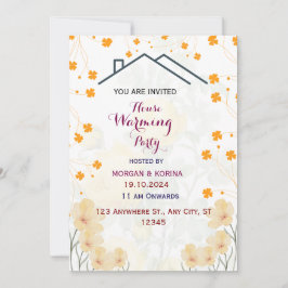 Invitación al calentamiento de la casa