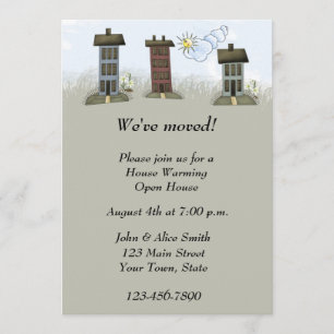 Invitación al calentamiento de la casa