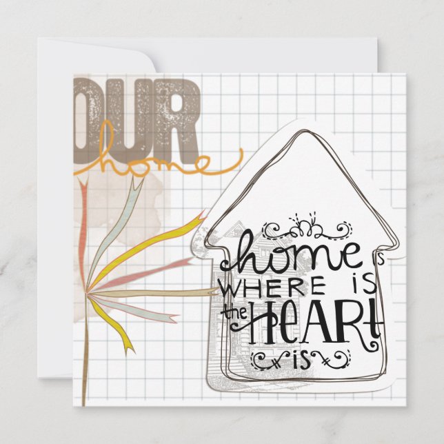 invitación al calentamiento de la casa (Anverso)