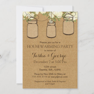 Invitación al calentamiento de la casa de los rosa