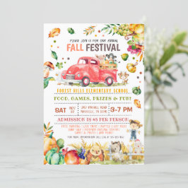 Invitación al Camión de Calabaza del Festival de O